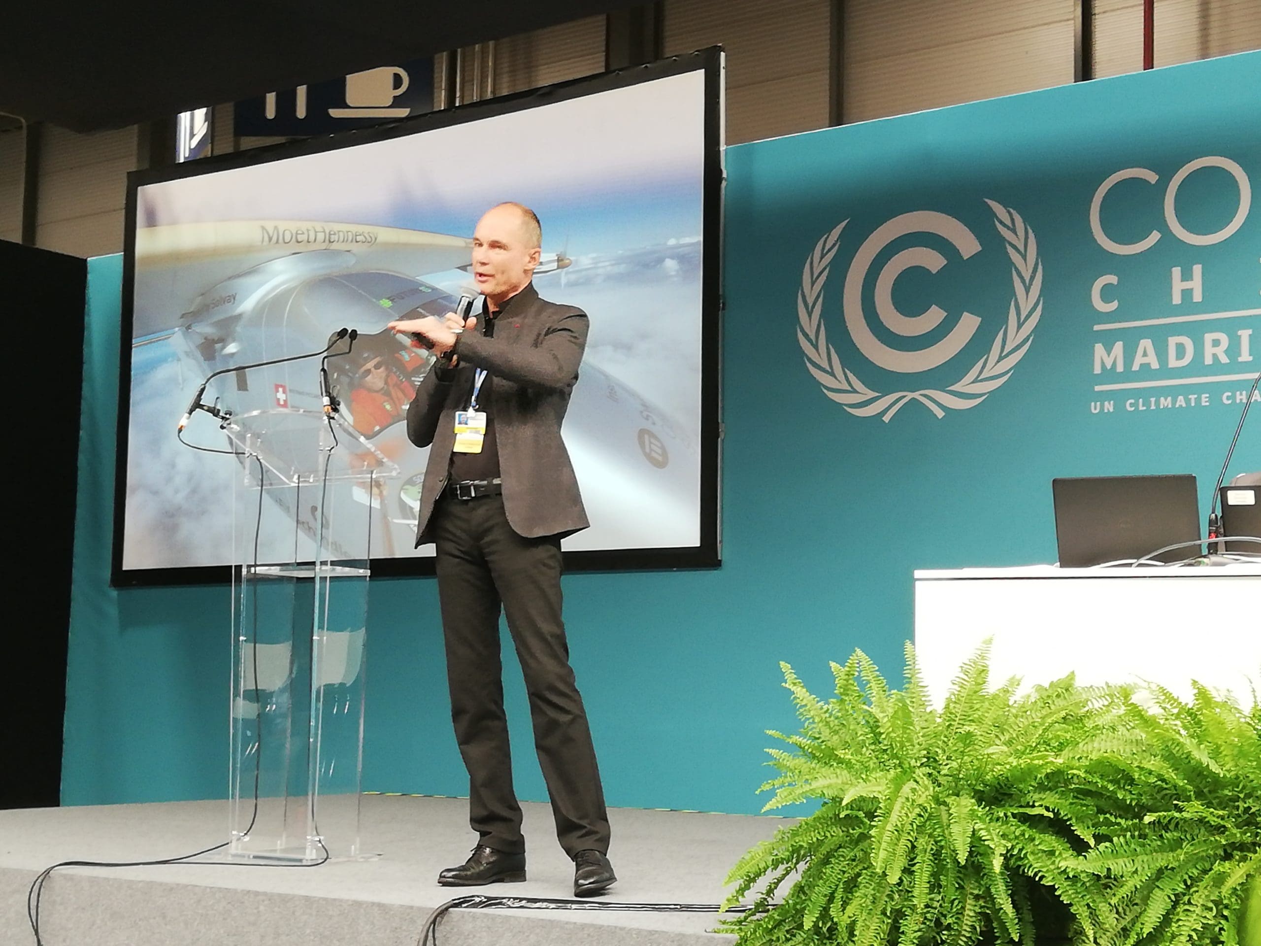 Presidente de la fundación Solar Impulse COP 25